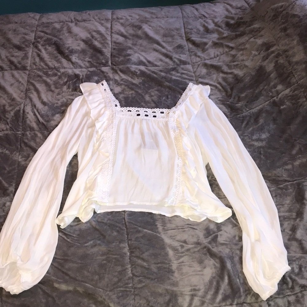 Sheer blouse